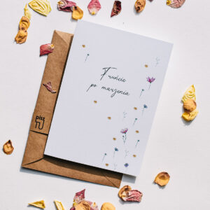 Kartka ślubna „Fruńcie po marzenia”