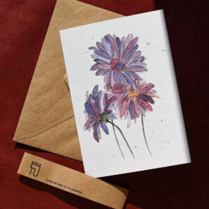 Kartka „Gerbery”