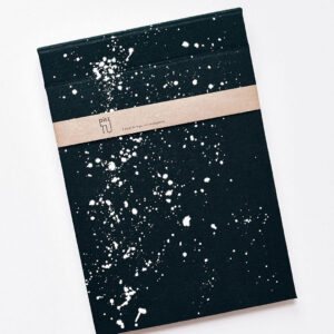 Album duży "Kropki" czarny