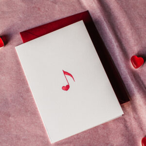Kartka "Miłosna nuta"