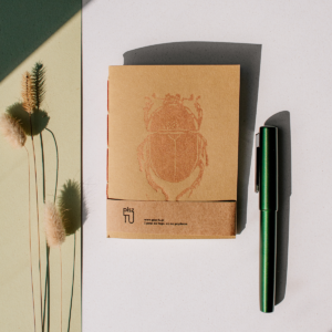 Zeszyt podróżny "Żuk" ugier żółty