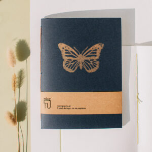 Zeszyt "Owady - motyl" nocny granat